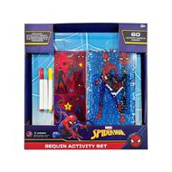 Spider-Man Sequin Activity Notebook With Markers