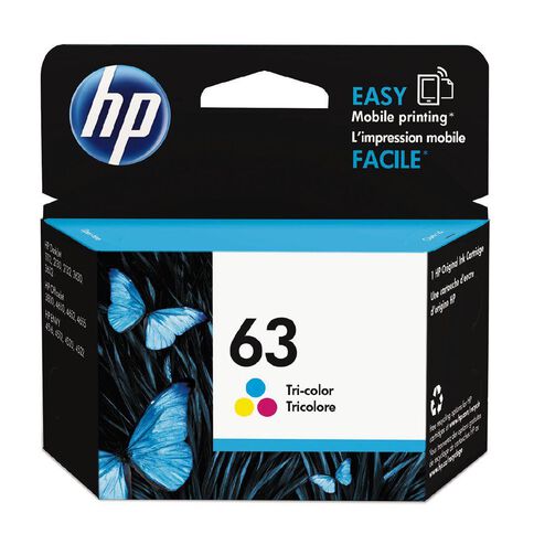 HP Ink 63 Colour (165 Pages)
