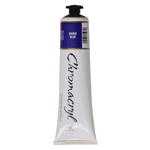 Chromacryl Acrylic Paint Warm Blue 75ml
