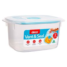 Decor Vent & Seal Plastic Oblong Clear 800ml
