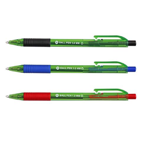 WS Ballpen Sprint Grip 50 Pack Assorted