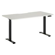 Jasper J Emerge Elec Height Adj Single Motor 2 Stage Scallop 1500 BlkWht