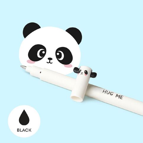 Legami Erasable Pen Panda  Black Ink