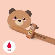 Legami Erasable Pen Teddy Bear Red Ink