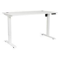 Jasper J Single Motor 3 Programmable Controller 1500mm Desk White/White