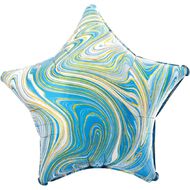 Anagram 45cm Standard XL Marblez Blue Star