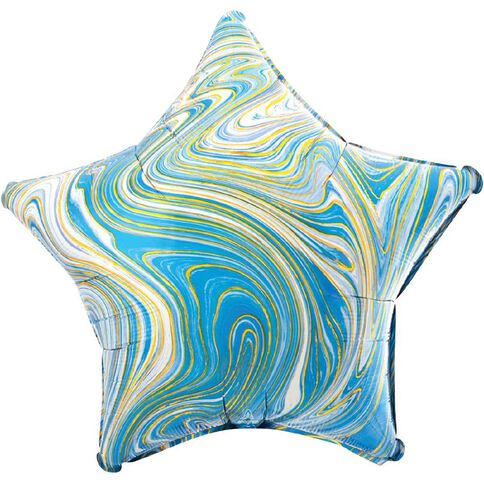 Anagram 45cm Standard XL Marblez Blue Star