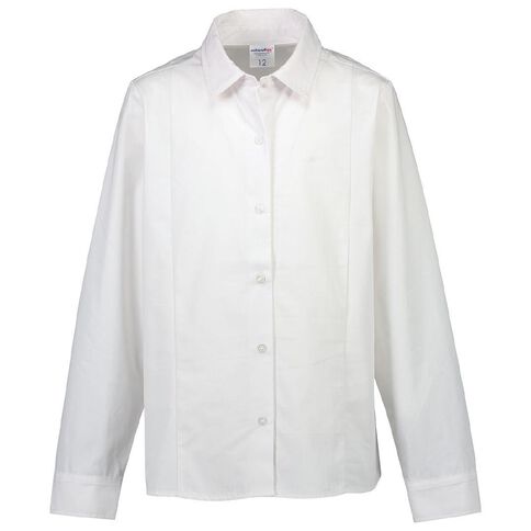Schooltex Long Sleeve School Blouse with Straight Hem
