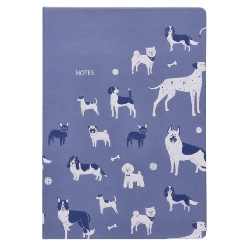 Uniti Stationery Dogs Notebook A5
