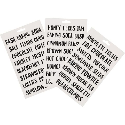Uniti Pantry Sticker Book