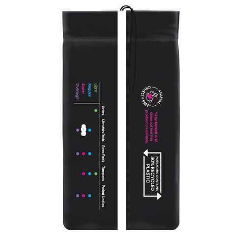 U By Kotex Ultra-thin Super Wings Pads 12 Pack