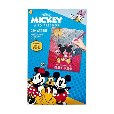 Mickey Mouse Adult Gem Art- Beauty Of Nature