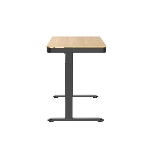 Workspace 1200mm Adjustable Desk With Wood Look Top