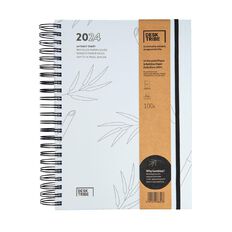 Desk Tribe Recycled bamboo Daily Diary 2024 A4
