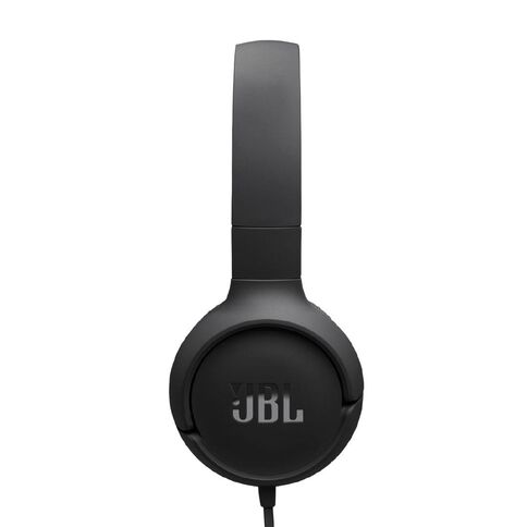 JBL Tune 520C USB-C Wired On-Ear Headphones Black