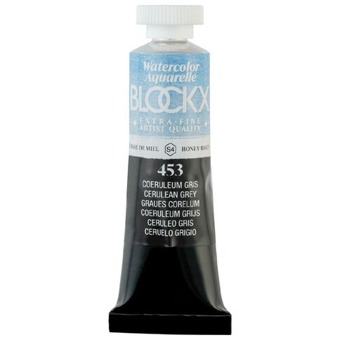 BLOCKX Watercolour Tube 15ml S4 453 Cerulean Grey Grey