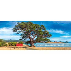 2022 Calendar New Zealand Greetings Desk