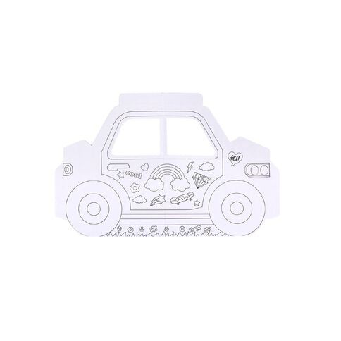 3D Card Craft-Car Costume Kit
