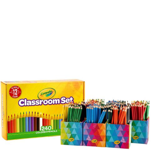 Crayola 240 Pack Colored Pencil Classpack