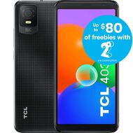 TCL 403 4G Prime Black bundle with 2degrees SIM