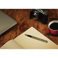 Parker Jotter Stainless Steel Trim Fountain Pen Blue Ink Blue