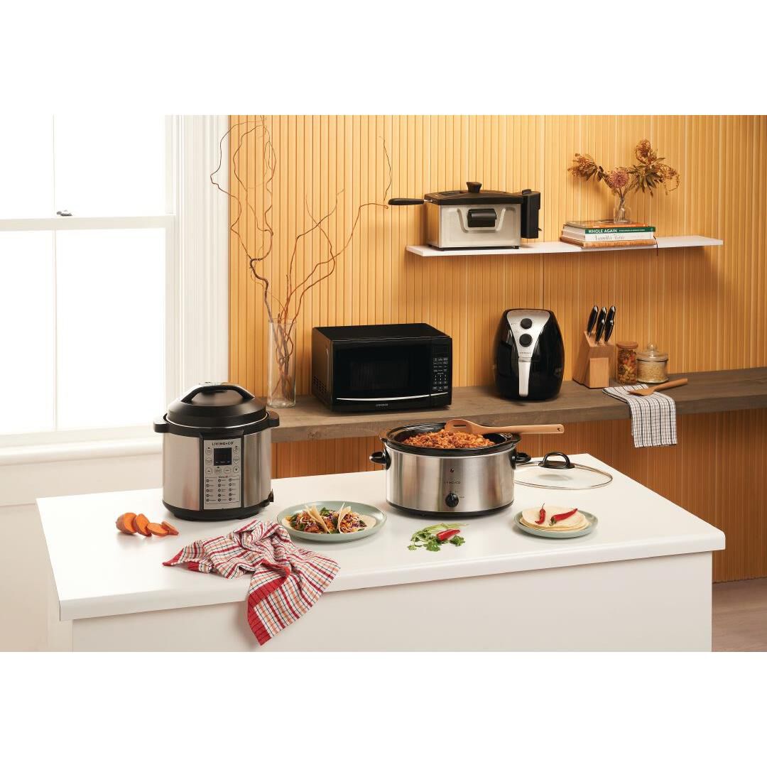 Living Co Digital Pressure Cooker 6L Warehouse Stationery NZ