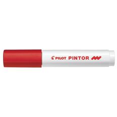 Pilot Pintor Marker Bullet Medium 4.5mm Tip Red