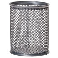 Impact Mesh Pencil Holder Pewter Multi-Coloured