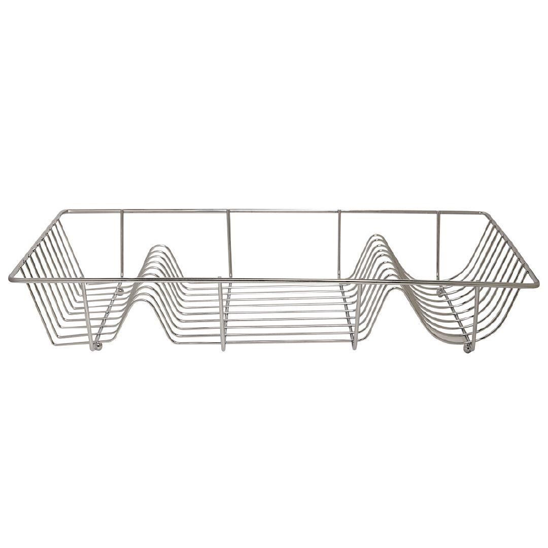 Living Co Pantry Wire Dish Rack Chrome Warehouse Stationery NZ