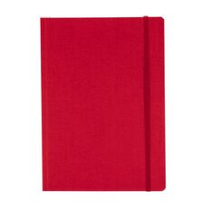 Fabriano Ecoqua Bound Sketchbook Dotted 85GSM 80 Sheets Raspberry A5