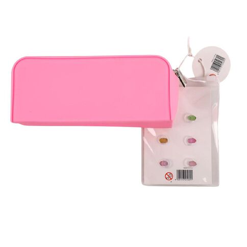 Kookie Summer Pencil Case Pink