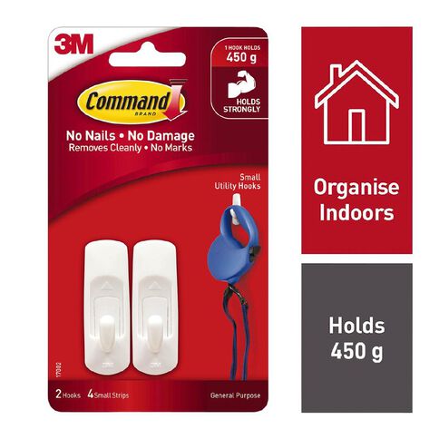 Command Hooks 2 Pack Small