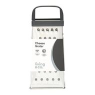 Living & Co Basic Cheese Grater Stainless Steel 8 inch