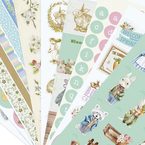Uniti Bunny Mini Sticker Book 18 Sheets