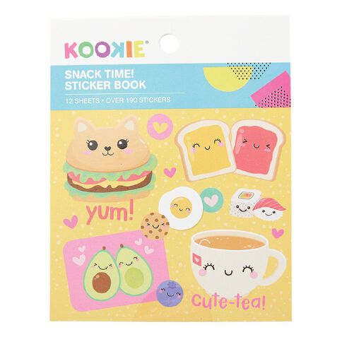 Kookie Mini Sticker Book Animals From Everywhere Multi-Coloured