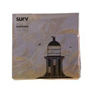SURV. Printed Napkins Bluebird 2-ply 33cm x 33cm Assorted 50 Pack