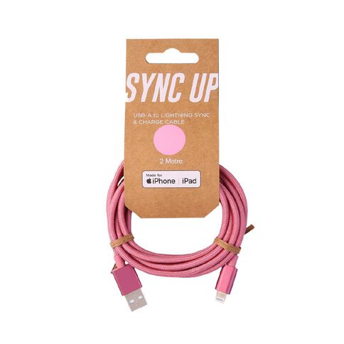 Lifestyles USB A To Lightning Cable 2m