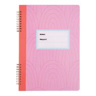 Uniti Stationery Pink A4 Notebook