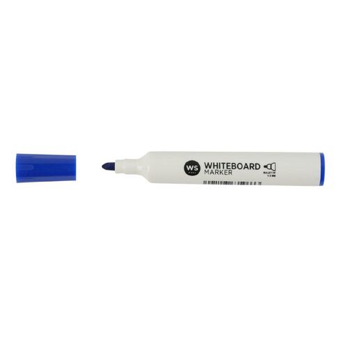 WS Whiteboard Marker Loose Blue