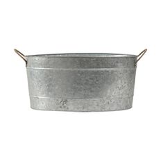 Living & Co Galvanised Drinks Bucket Silver Grey Living & Co Galvanised Drinks Bucket Silver Grey