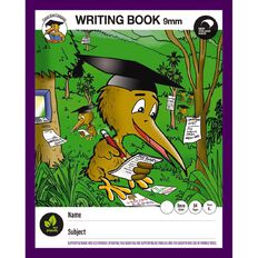 Clever Kiwi My Writing Book 2 9mm 64 Page Multi-Coloured