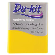 Du-kit Clay Light Yellow Mid 50g