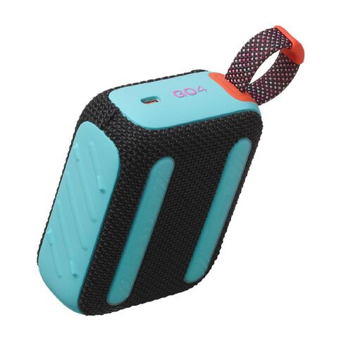 JBL Go 4 Ultra Portable Bluetooth Speaker Black Orange