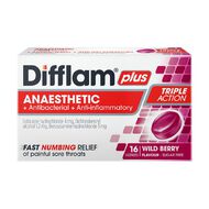 Difflam Anaesthethic Wild Berry Lozenges