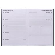 WS Mid Year Diary Black Week To View A4 26-27