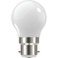 General Electric B22 LED Dimmable Lustre 4.8W Warm Light Bulb White