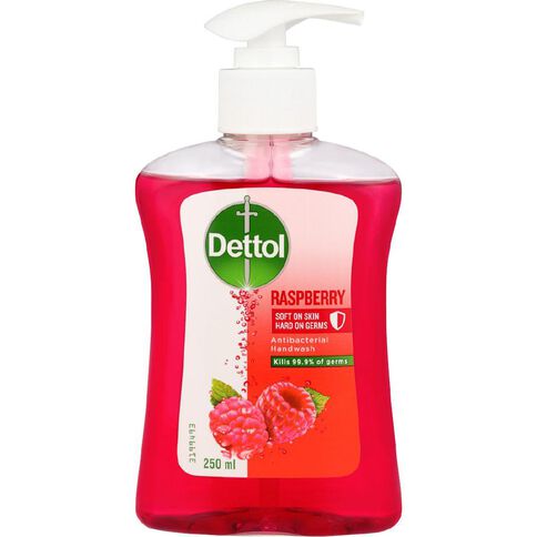 Dettol Liquid Handwash Pump Raspberry 250ml