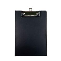 WS Clipboard Double PVC Black A5