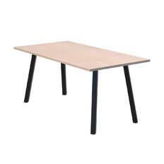 Modella II Meeting Table Black & Classic Oak 1500x750