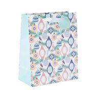 Wonderland Foil Christmas Gift Bag Assorted Large